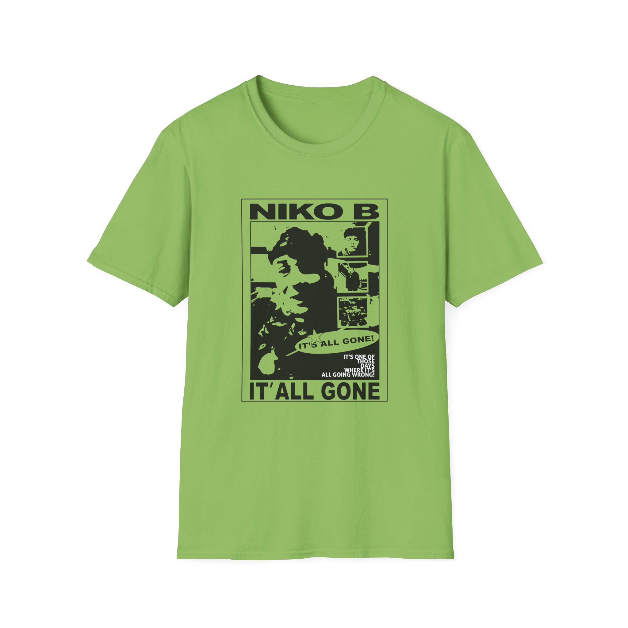 Niko B Its All Gone Unisex Softstyle T-shirt