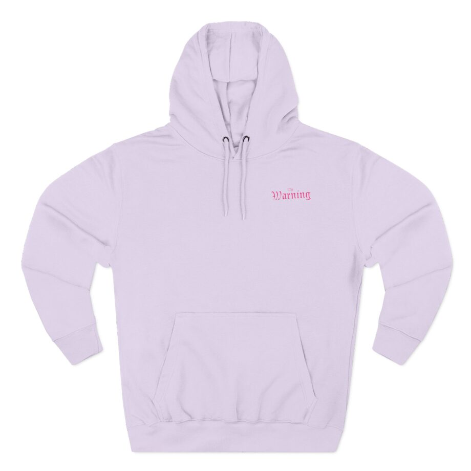 The Warning Won't You Fill My Void? Three-Panel Fleece Hoodie
