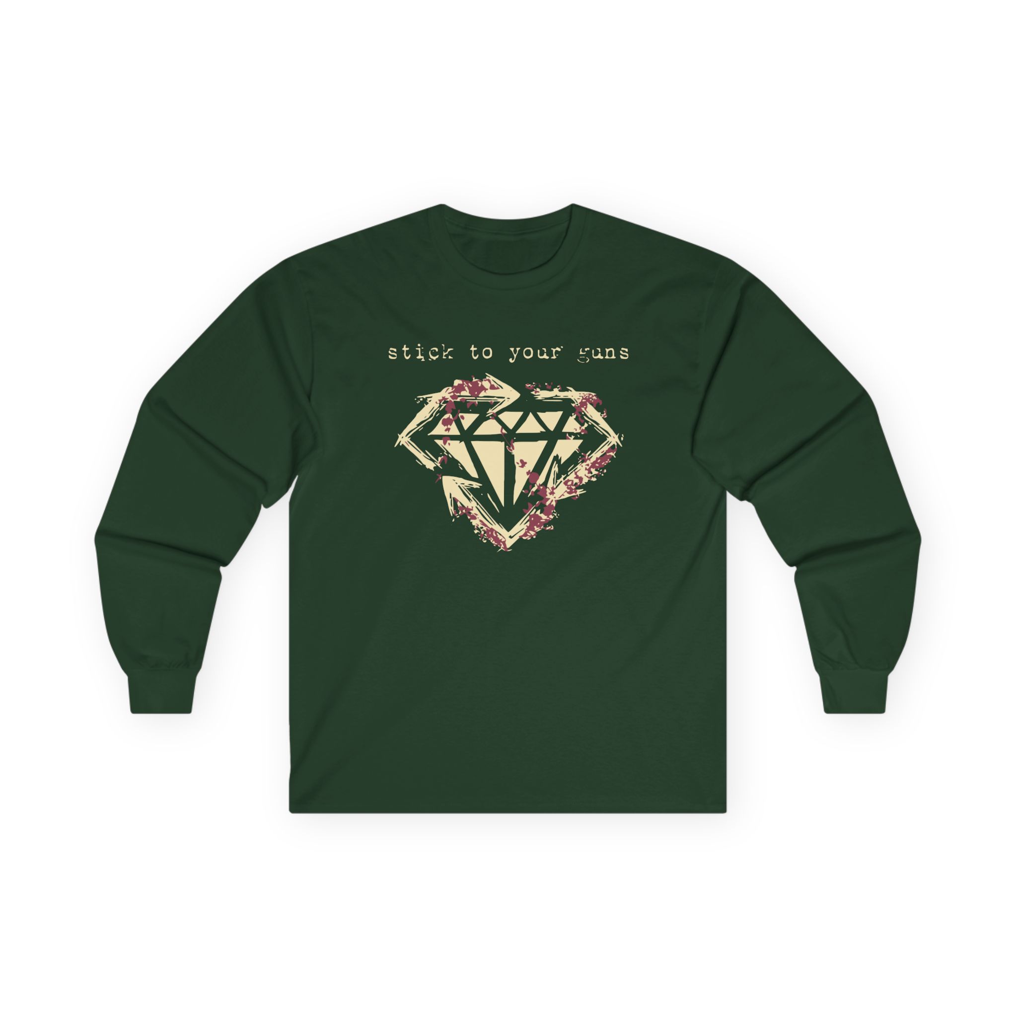 Stick to Your Guns Diamond Enemy Unisex Ultra Cotton Long Sleeve Tee