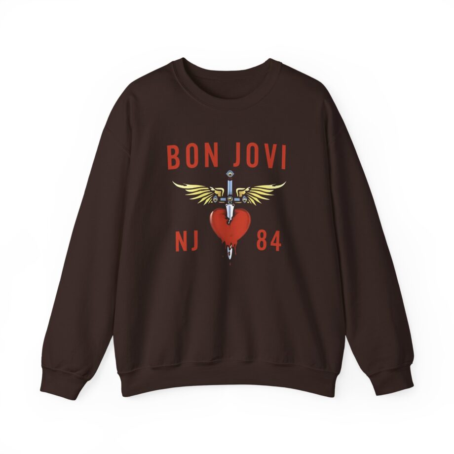 Bon Jovi You Give Love a Bad Name Unisex Heavy Blend™ Crewneck Sweatshirt