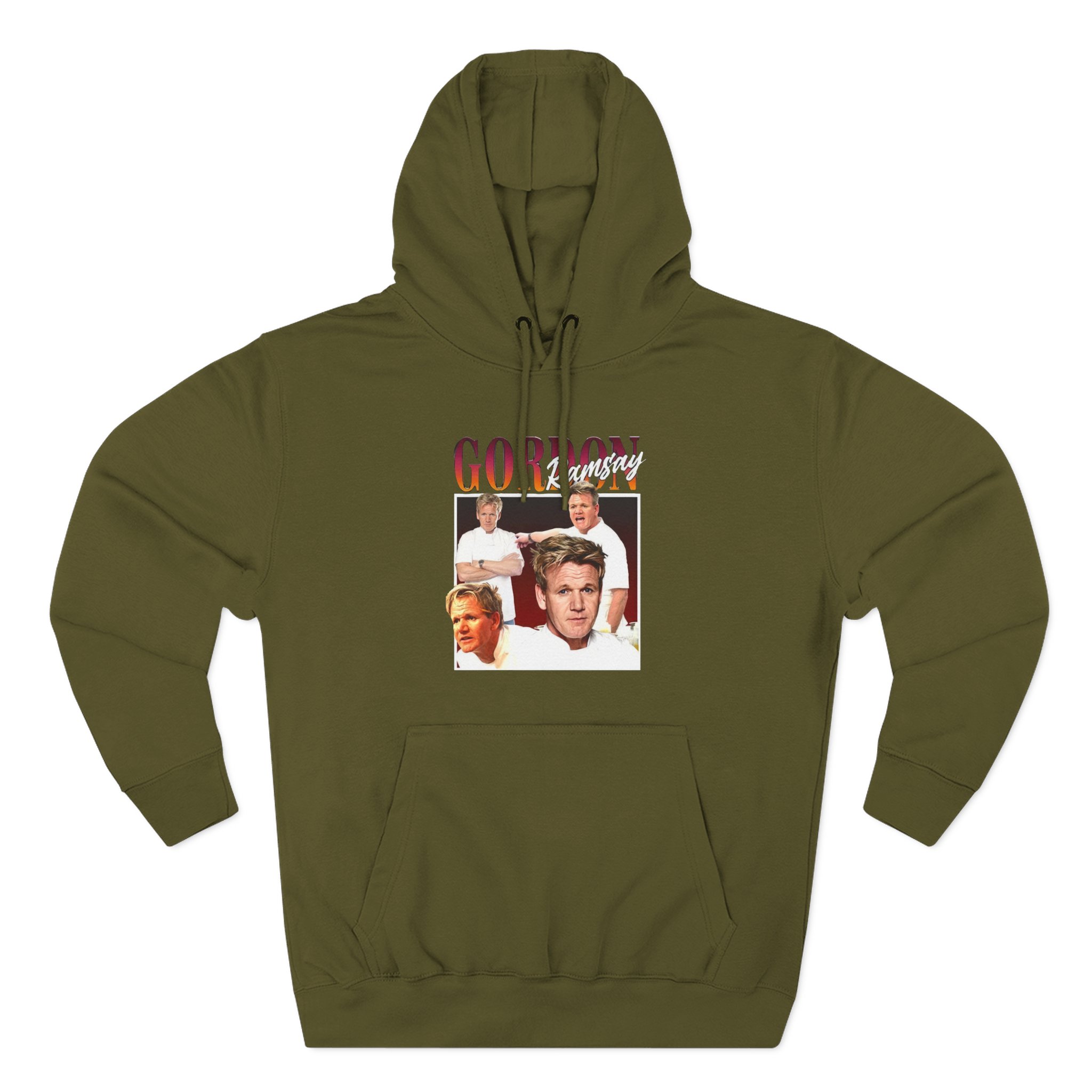 Gordon Ramsay Three-Panel Fleece Hoodie