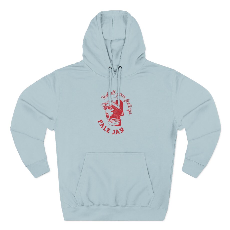 Pale Jay Pj Loves You Three-Panel Fleece Hoodie