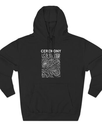 Ceremony Label Roses Three-Panel Fleece Hoodie