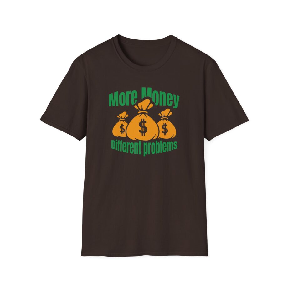Aba and Preach More Money Different Problems Unisex Softstyle T-Shirt