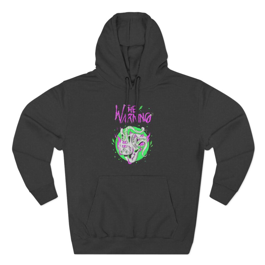 The Warning Three-Panel Fleece Hoodie