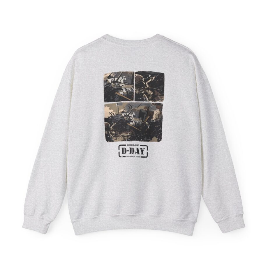 World of Tank Wot D-day Fury Storm Unisex Heavy Blend™ Crewneck Sweatshirt