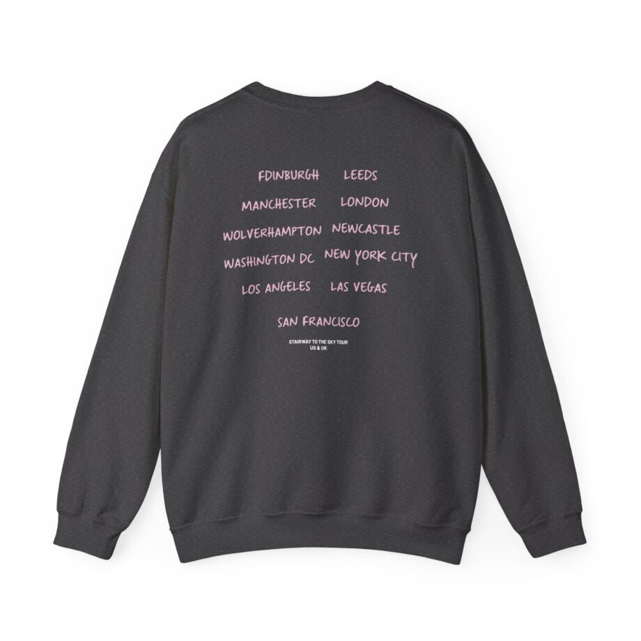Zayn Malik Antenna Itin Faded Unisex Heavy Blend™ Crewneck Sweatshirt