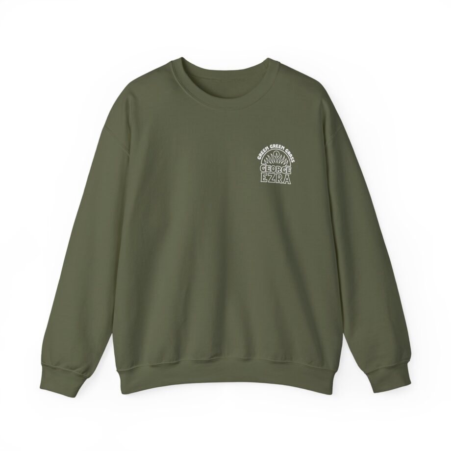 George Ezra Green Green Grass Unisex Heavy Blend™ Crewneck Sweatshirt