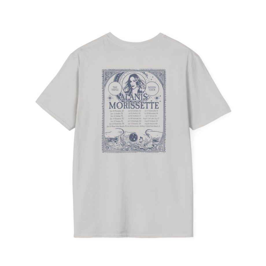 Alanis Morissette The Teple Moon Tour Unisex Softstyle T-Shirt