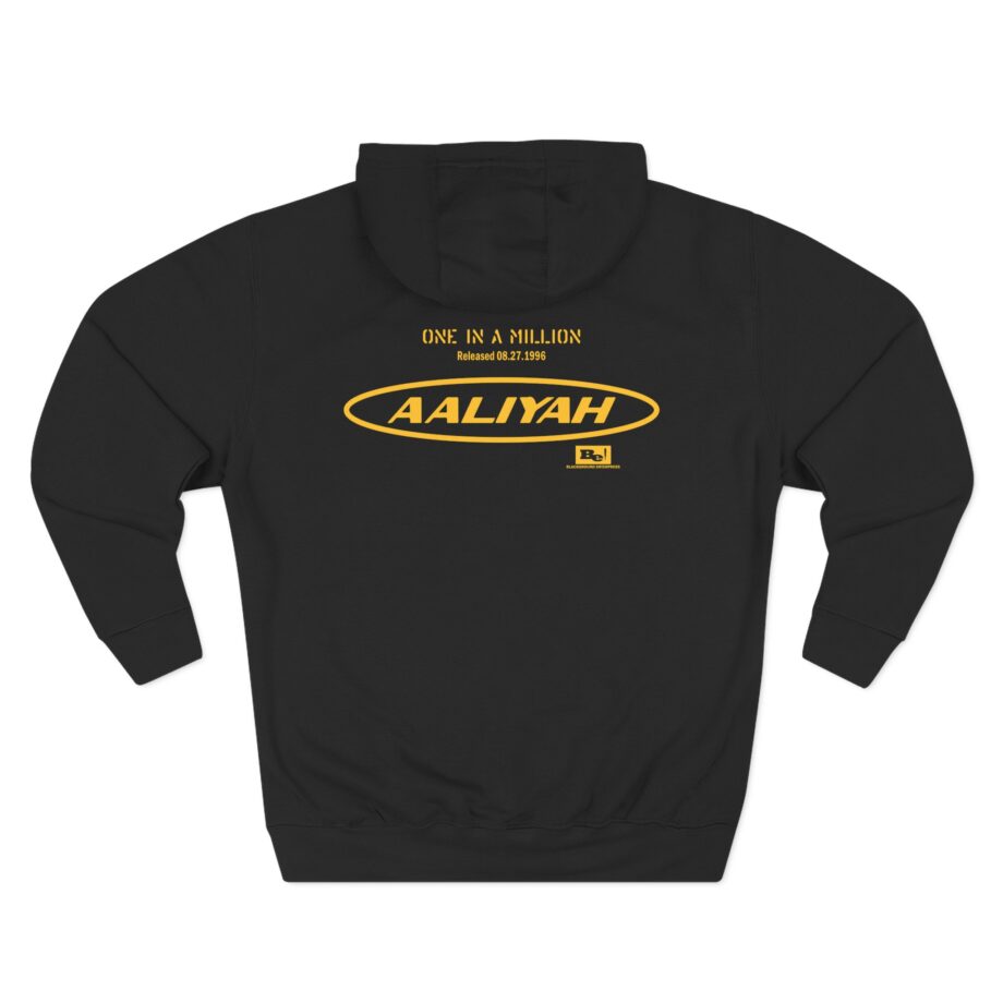 Aaliyah OIAM Portrait Three-Panel Fleece Hoodie
