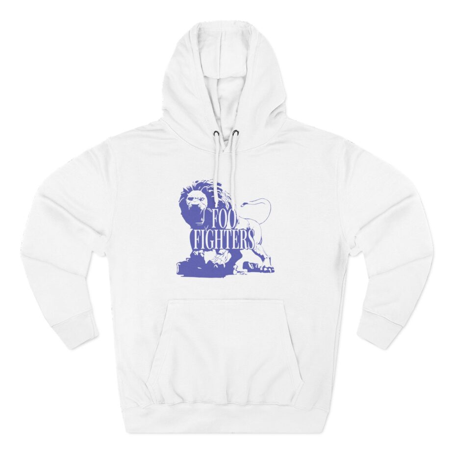 Foo Fighters Ff Lion Three-Panel Fleece Hoodie