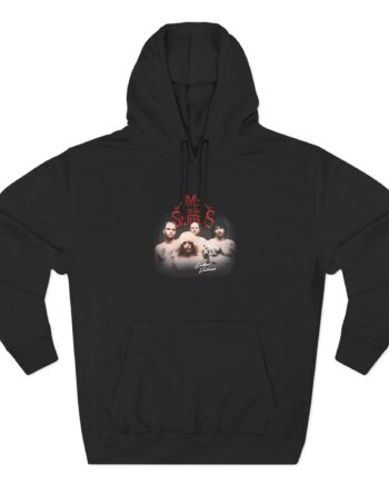 Amyl and the Sniffers Band Photo Logo Three-Panel Fleece Hoodie