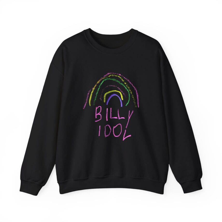 Billy Idol Rainbow Unisex Heavy Blend™ Crewneck Sweatshirt
