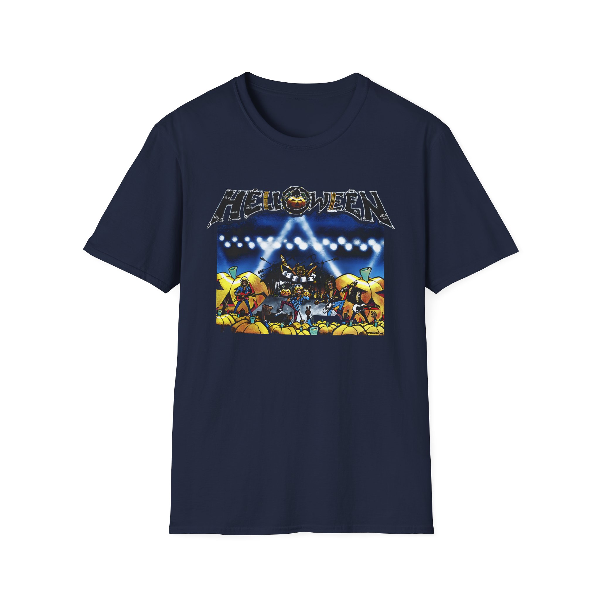 Helloween Live in the U.k. Unisex Softstyle T-Shirt