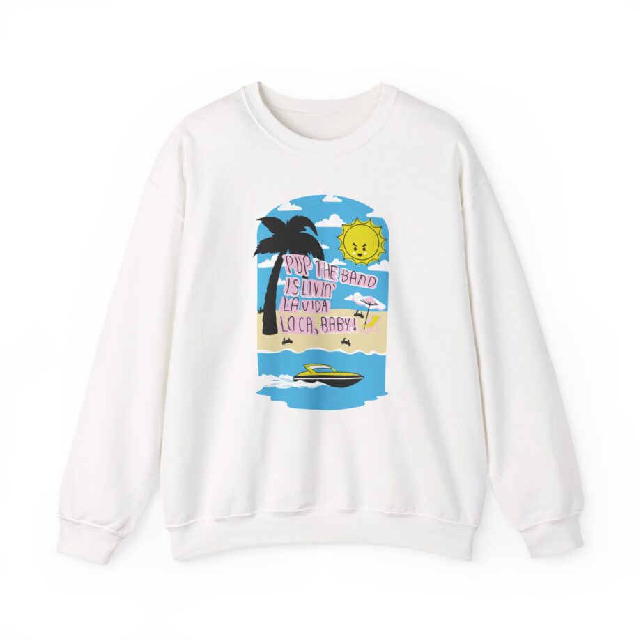 Pup La Vida Loca Unisex Heavy Blend™ Crewneck Sweatshirt