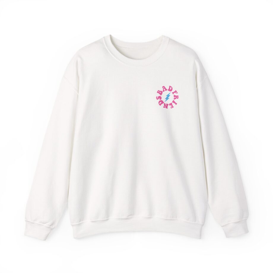 I’m a Bad Friends Tie-dye Unisex Heavy Blend™ Crewneck Sweatshirt