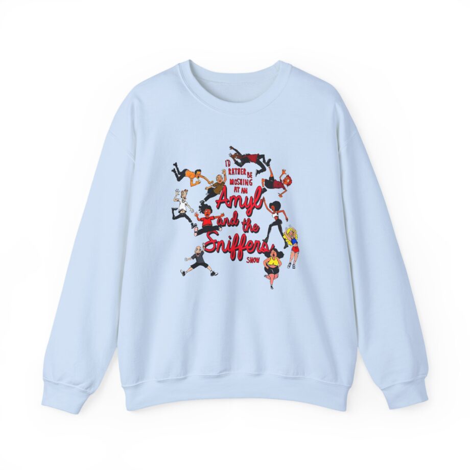 Amyl and the Sniffers Mosh  Unisex Heavy Blend™ Crewneck Sweatshirt
