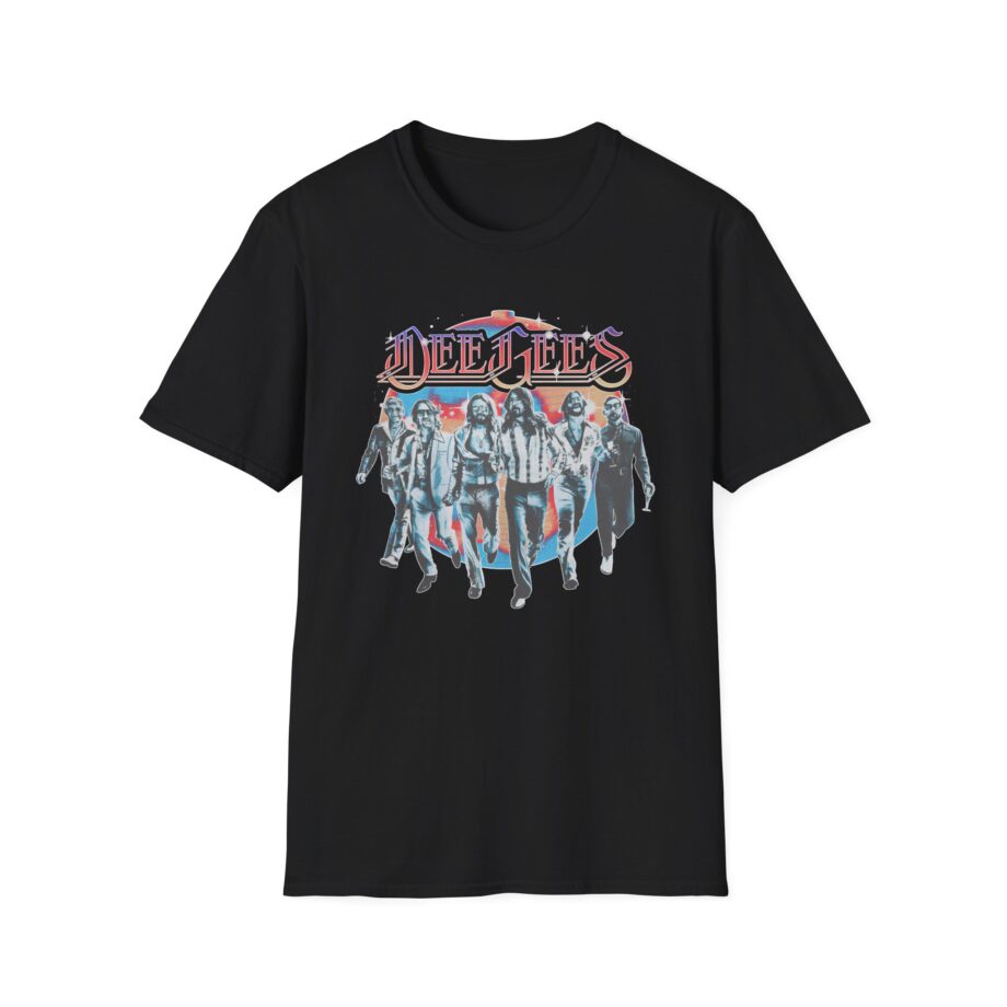 Foo Fighters Dee Gees Hail Satin Unisex Softstyle T-Shirt