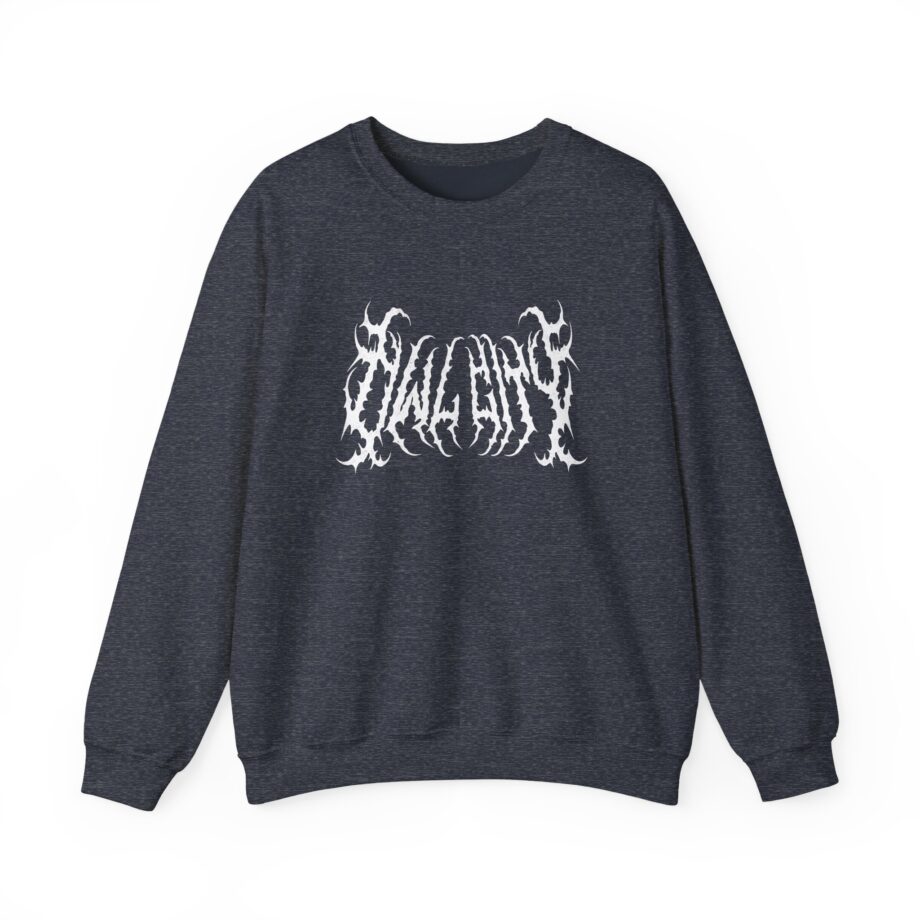 Owl City Metal Unisex Heavy Blend™ Crewneck Sweatshirt