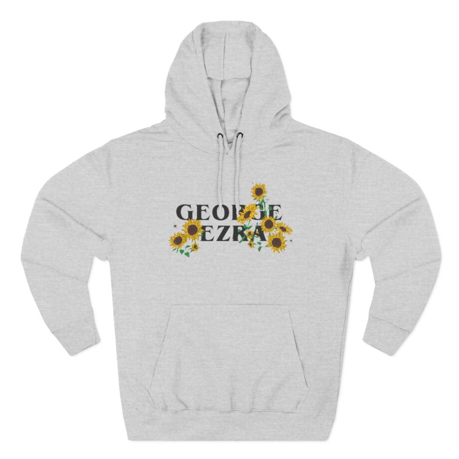 George Ezra Sunflowers Three-Panel Fleece Hoodie