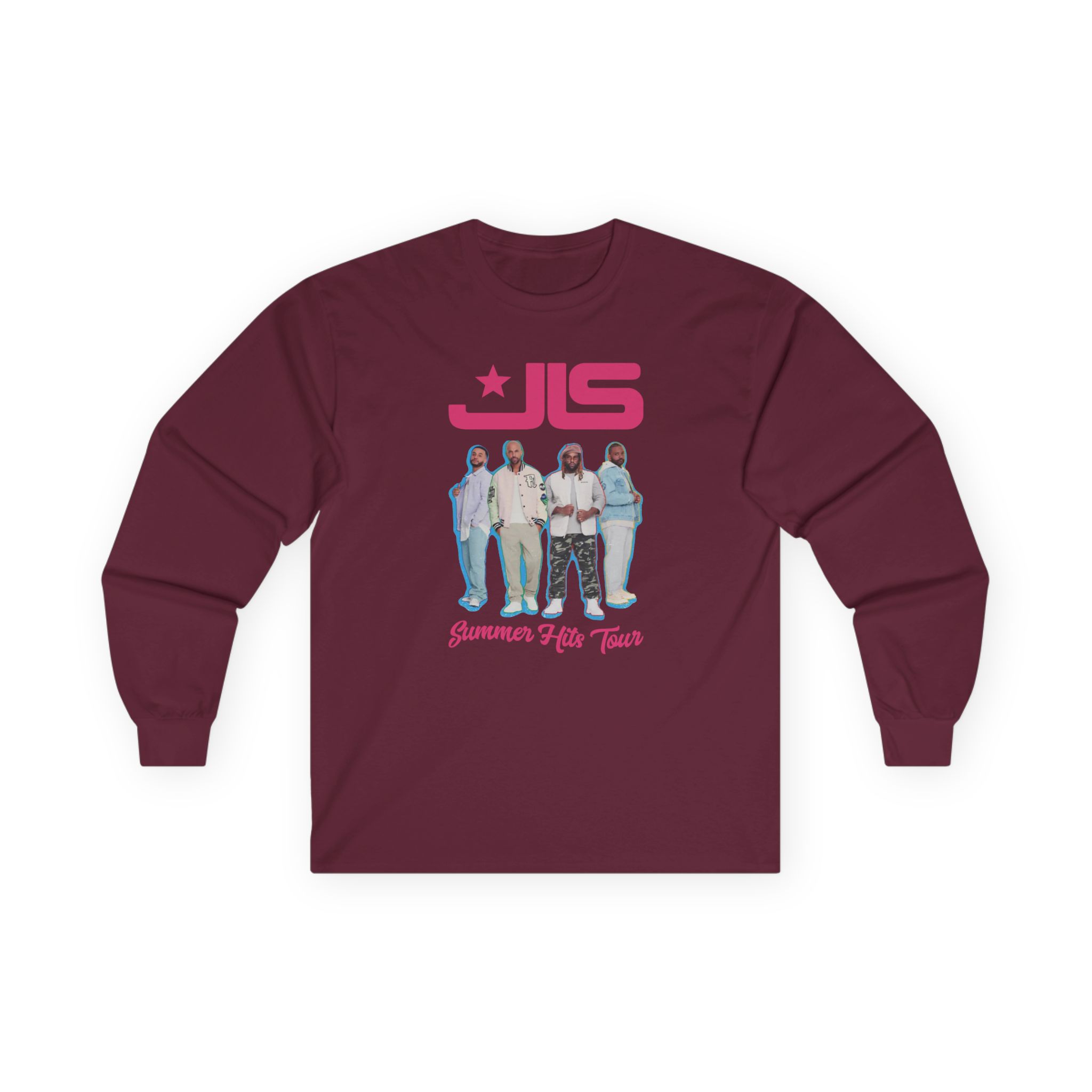 JLS Summer Hits Tour Unisex Ultra Cotton Long Sleeve Tee