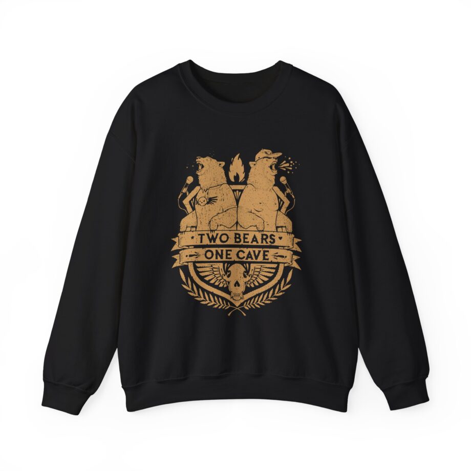 Ymh 2 BEARS, 1 CAVE by Jeremy Fish Unisex Heavy Blend™ Crewneck Sweatshirt