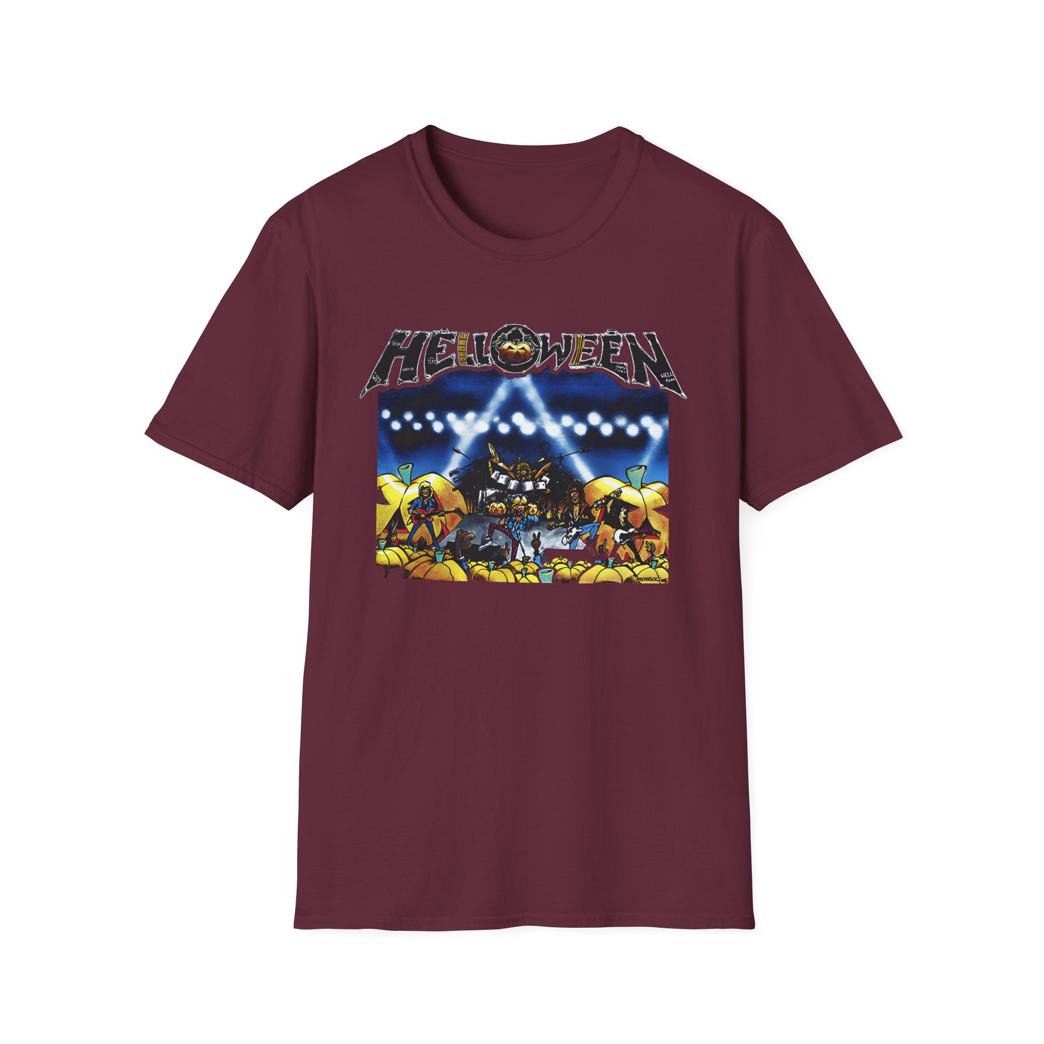 Helloween Live in the U.k. Unisex Softstyle T-Shirt