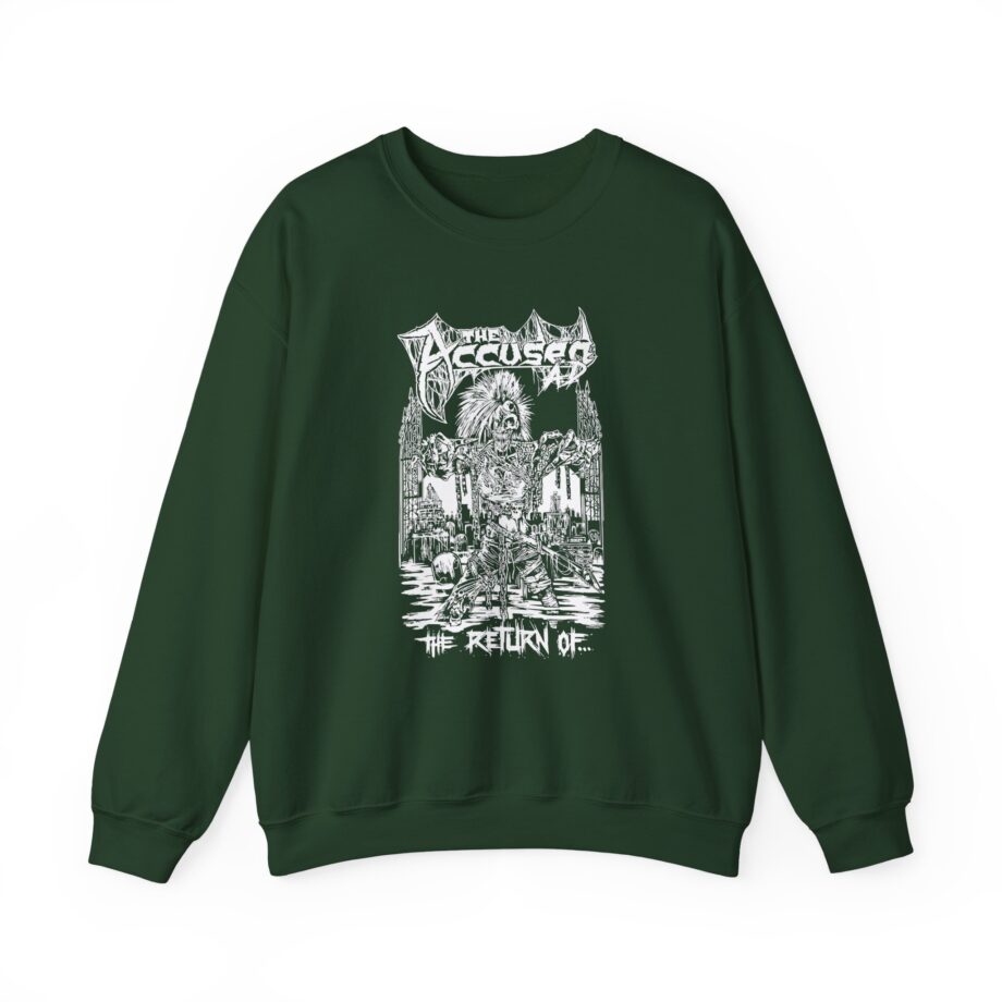 Accused Ad the Return of Unisex Heavy Blend™ Crewneck Sweatshirt
