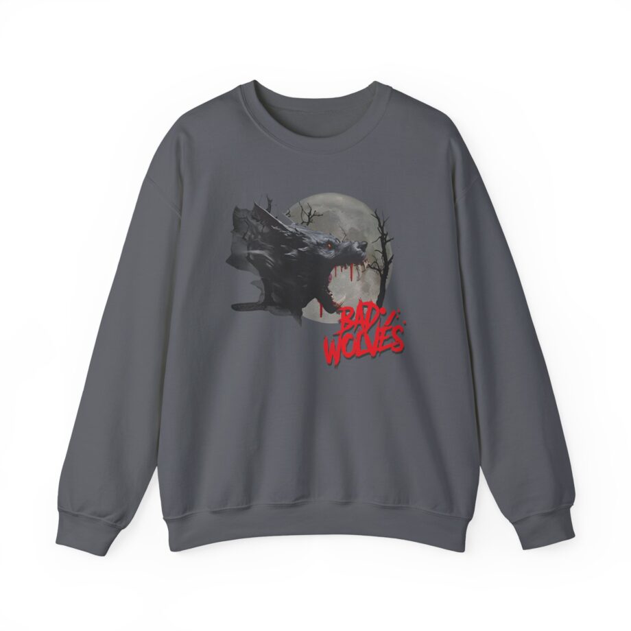 Bad Wolves Full Moon Werewolf Unisex Heavy Blend™ Crewneck Sweatshirt