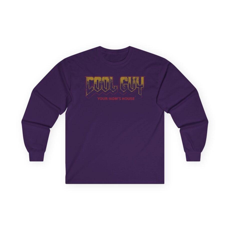 Ymh Cool Guy Metal Unisex Ultra Cotton Long Sleeve Tee