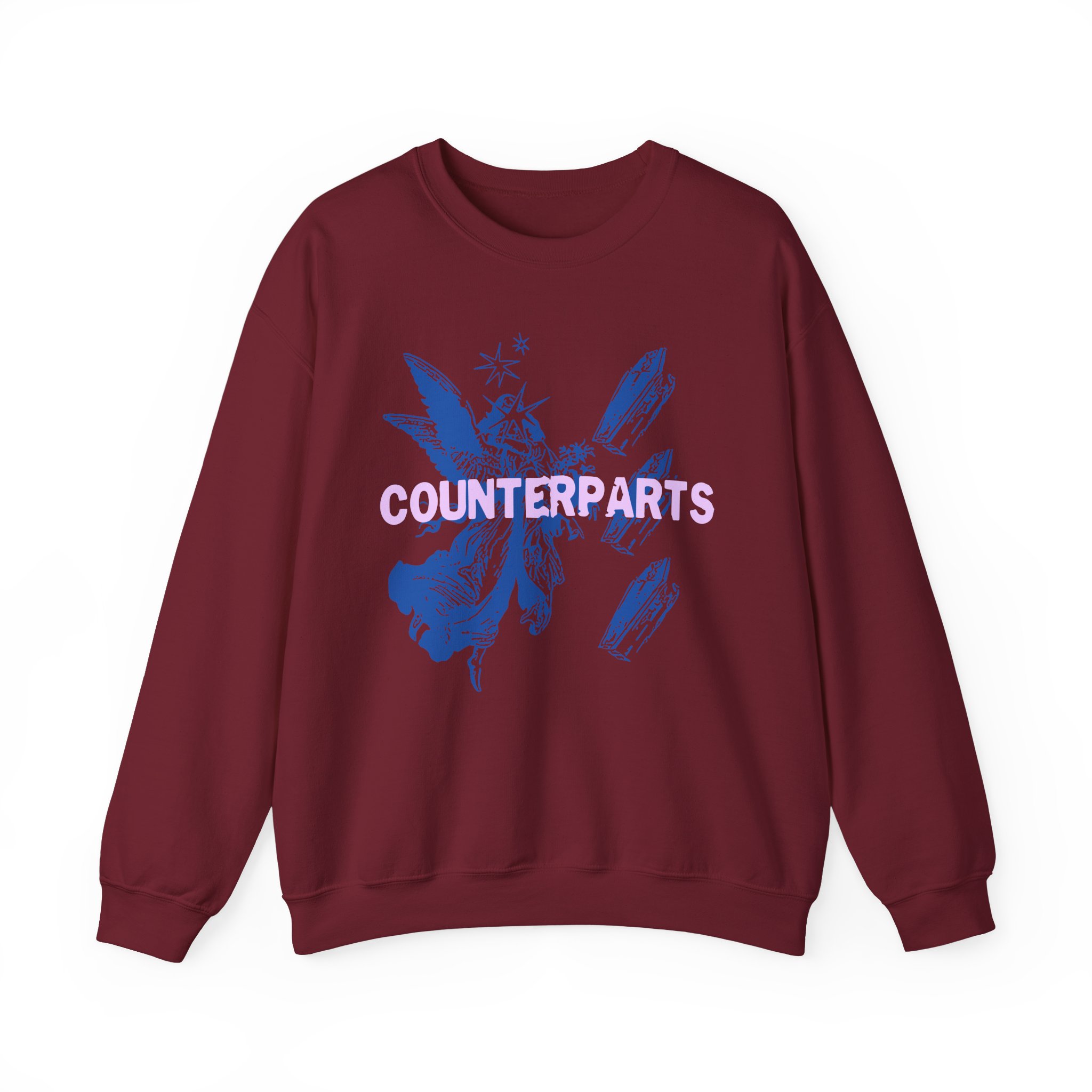 Counterparts Angel Unisex Heavy Blendâ„¢ Crewneck Sweatshirt