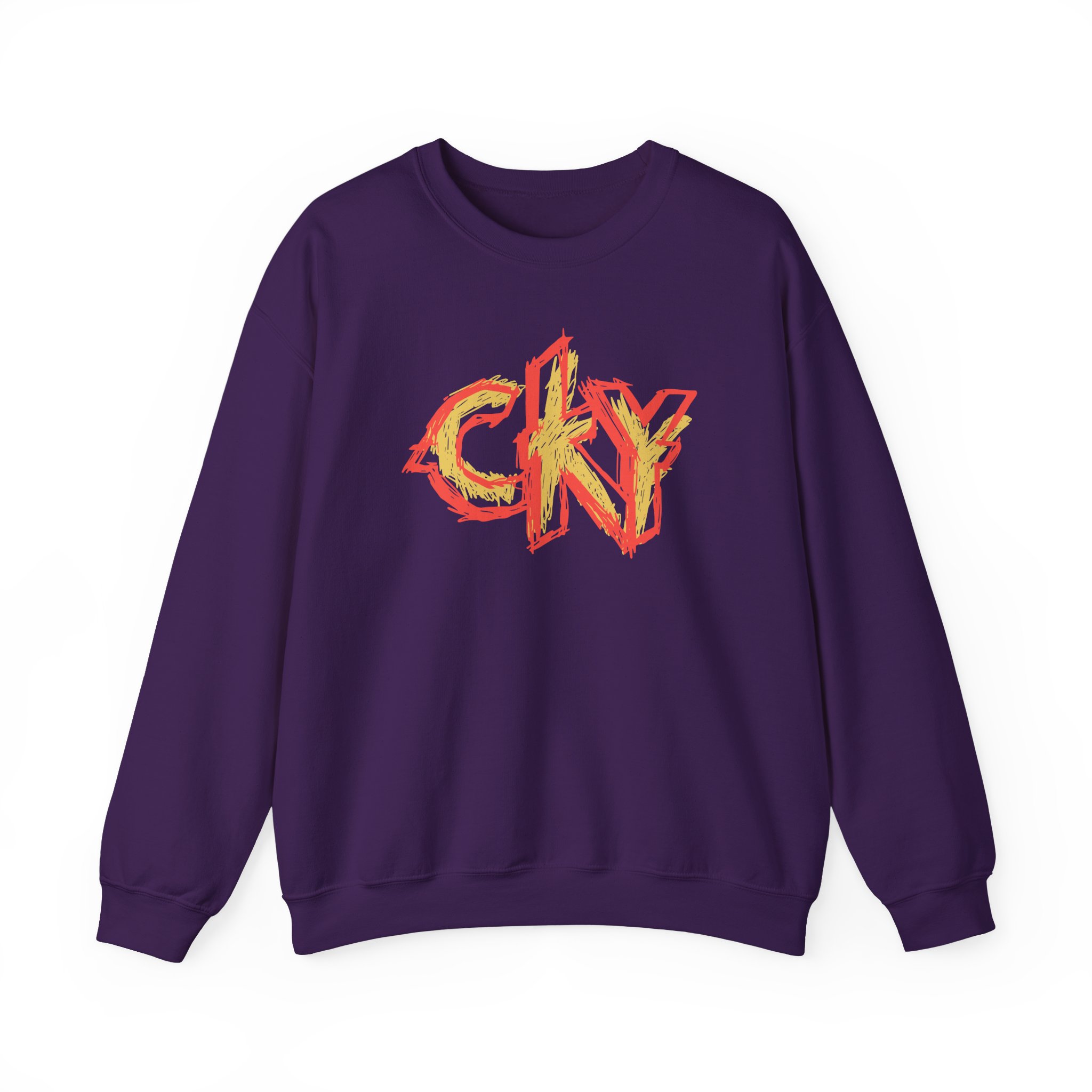 CKY Scribble Logo Unisex Heavy Blendâ„¢ Crewneck Sweatshirt
