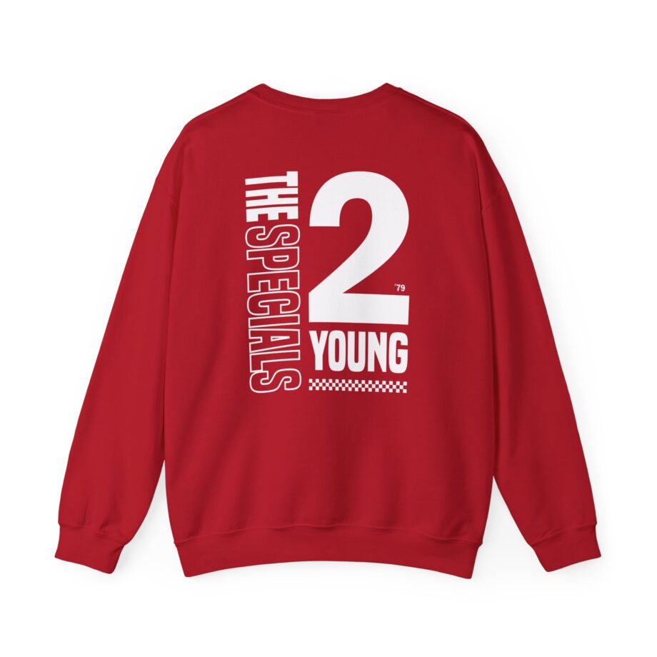 The Specials 2 Much 2 Young Unisex Heavy Blend™ Crewneck Sweatshirt