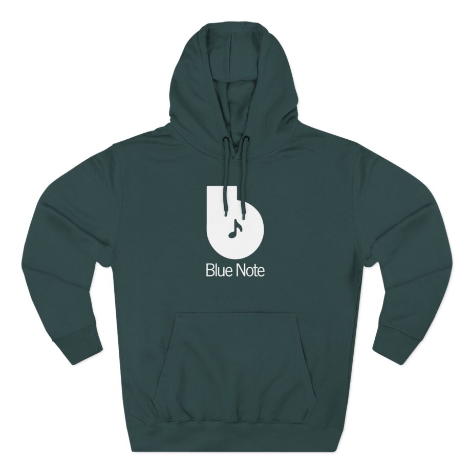 Blue Note Records Three-Panel Fleece Hoodie