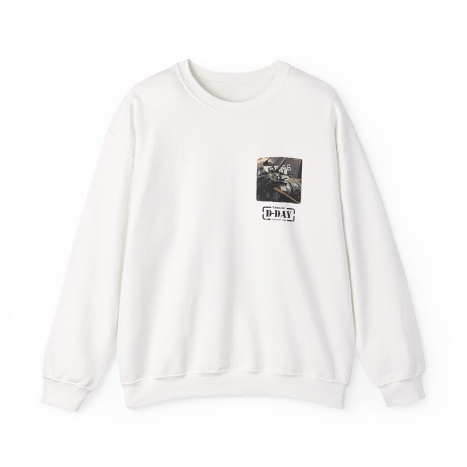 World of Tank Wot D-day Fury Storm Unisex Heavy Blend™ Crewneck Sweatshirt