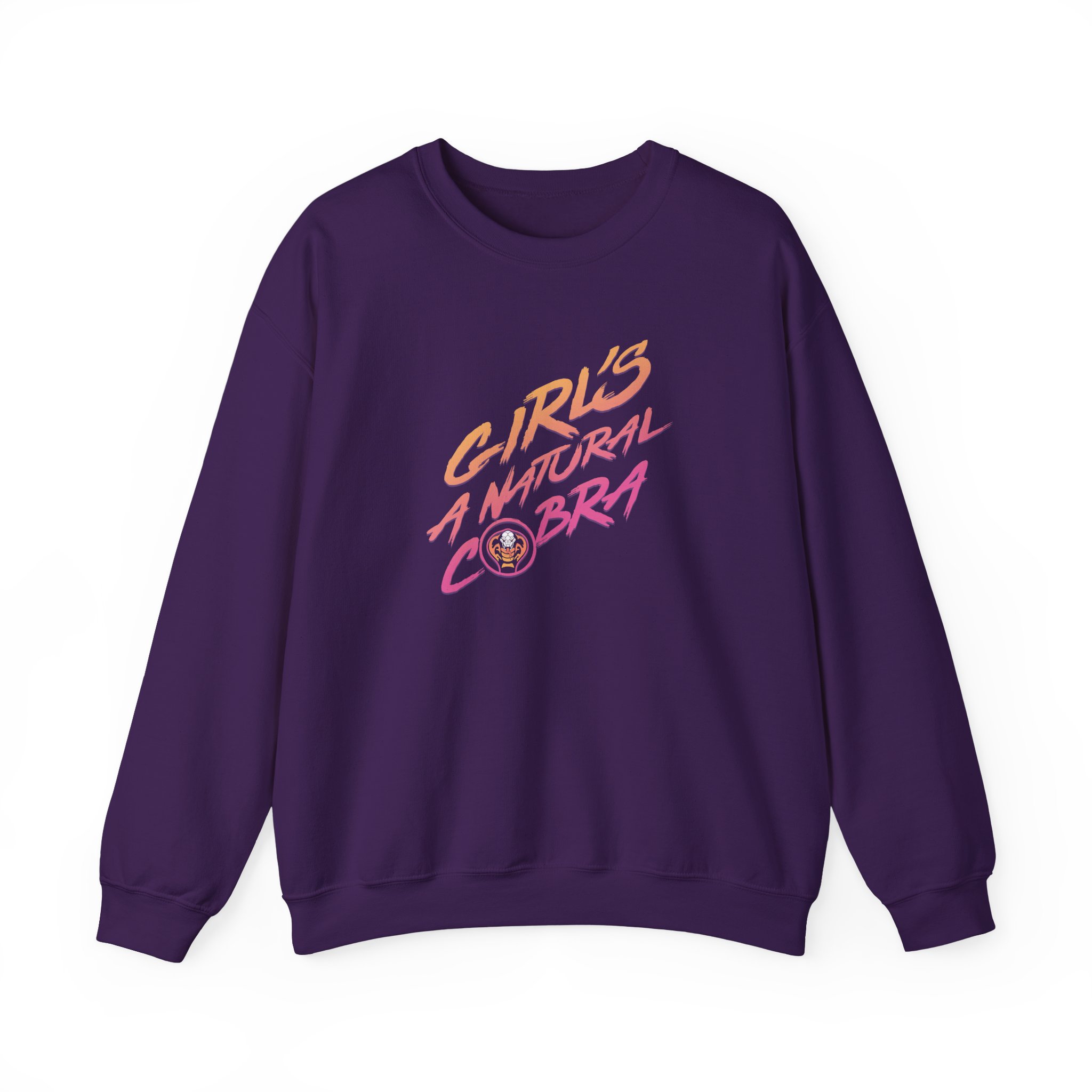 Cobra Kai Girl's Unisex Heavy Blendâ„¢ Crewneck Sweatshirt