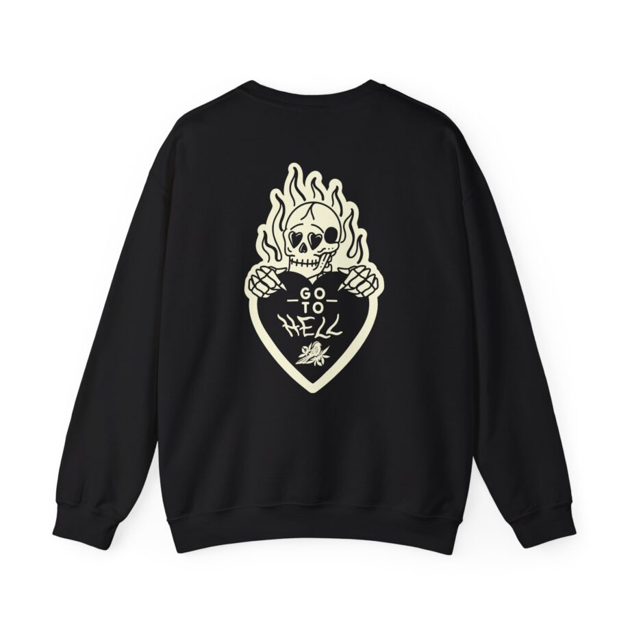 Bayside Go to Hell Unisex Heavy Blend™ Crewneck Sweatshirt
