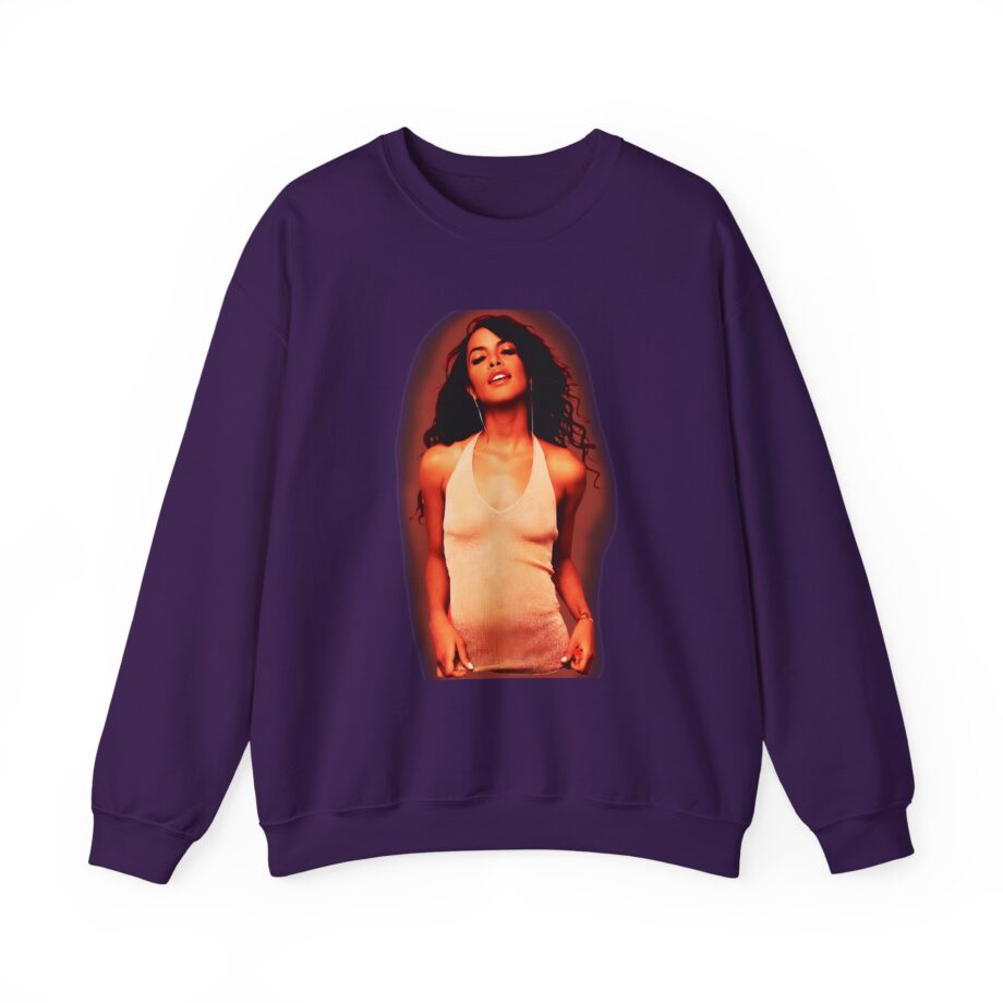 Aaliyah Glow LS Unisex Heavy Blend™ Crewneck Sweatshirt