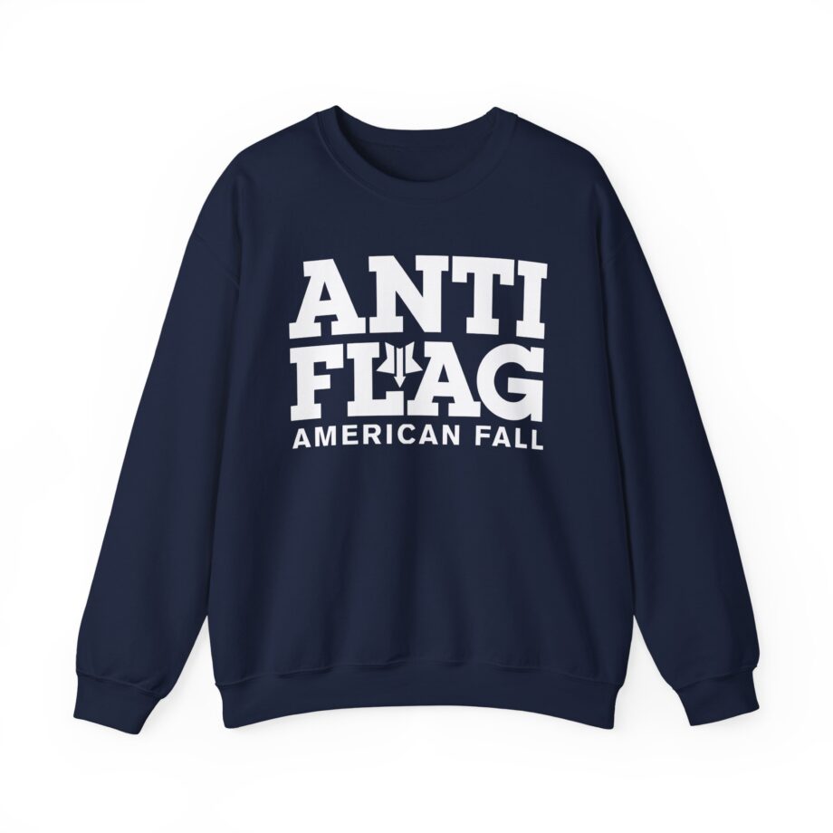 Anti Flag American Fall Unisex Heavy Blend™ Crewneck Sweatshirt