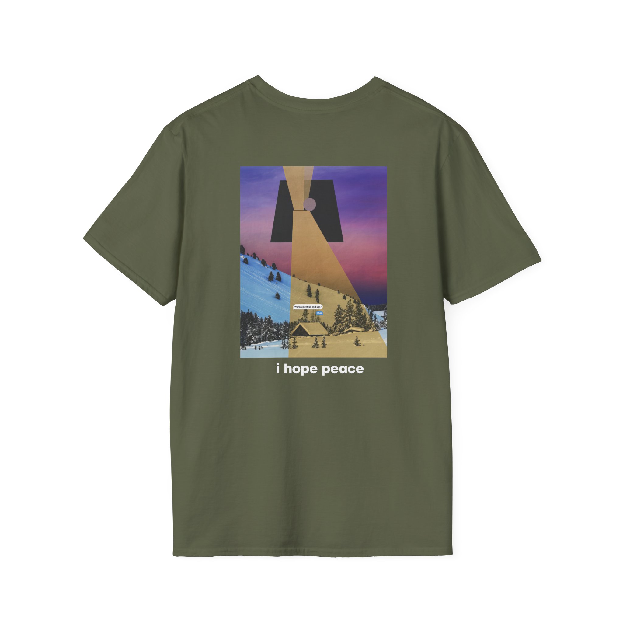 Chon I Hope Peace Unisex Softstyle T-Shirt