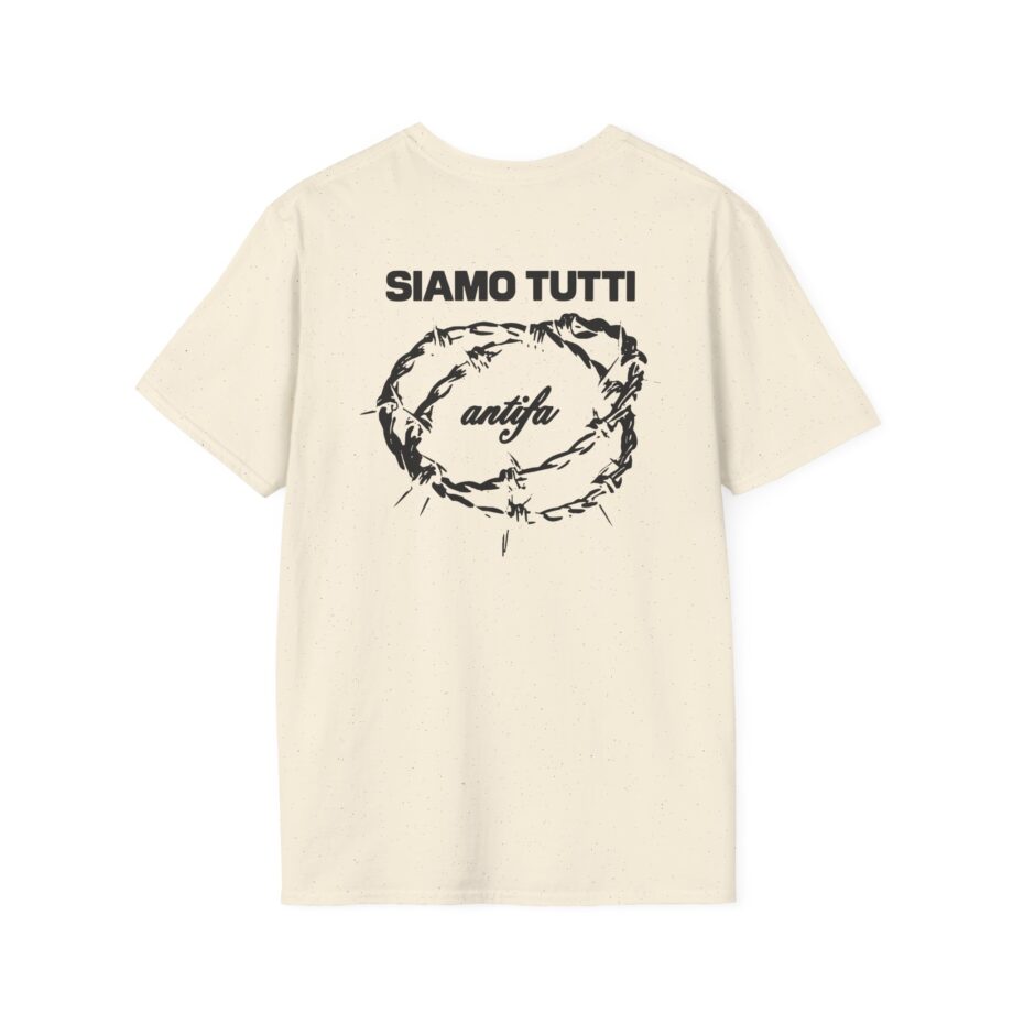 Disarstar Siamo Tutti Antifa Unisex Softstyle T-Shirt
