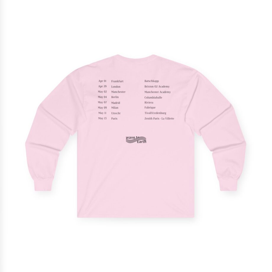 Wave to Earth "0.03 World Tour in Europe Unisex Ultra Cotton Long Sleeve Tee