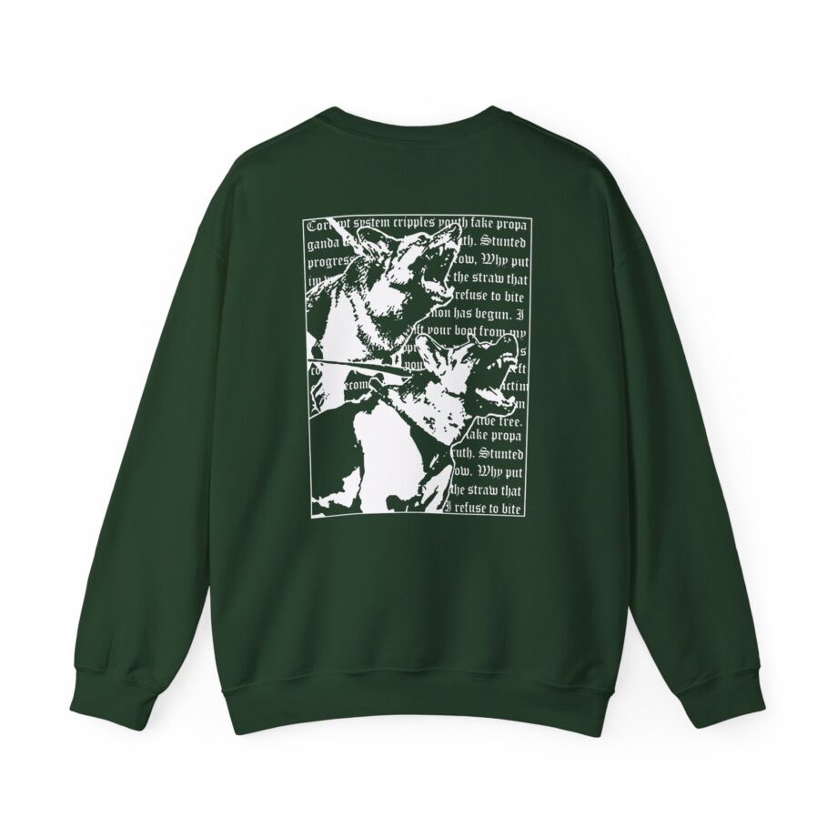 Jesus Piece Oppressor Unisex Heavy Blend™ Crewneck Sweatshirt