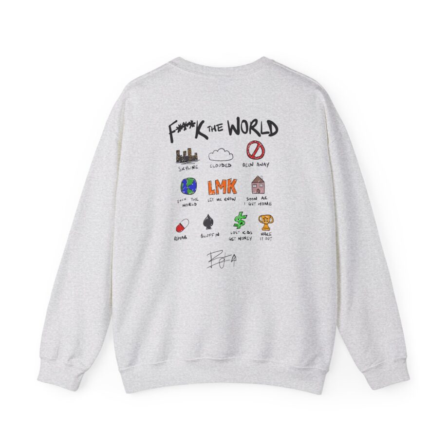 Brent Faiyaz Ftw Notebook Unisex Heavy Blend™ Crewneck Sweatshirt