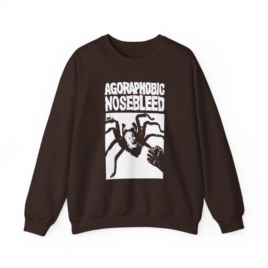 Agoraphobic Nosebleed Spider Unisex Heavy Blend™ Crewneck Sweatshirt