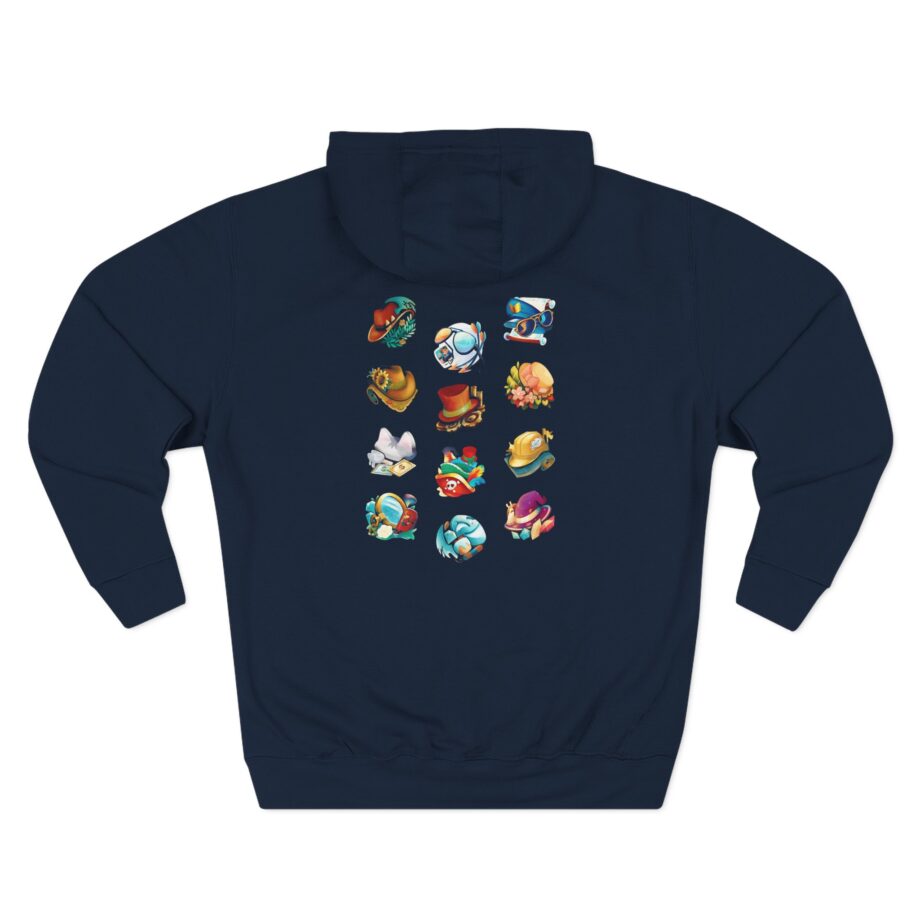 Goodtimeswithscar ScarVerse Three-Panel Fleece Hoodie
