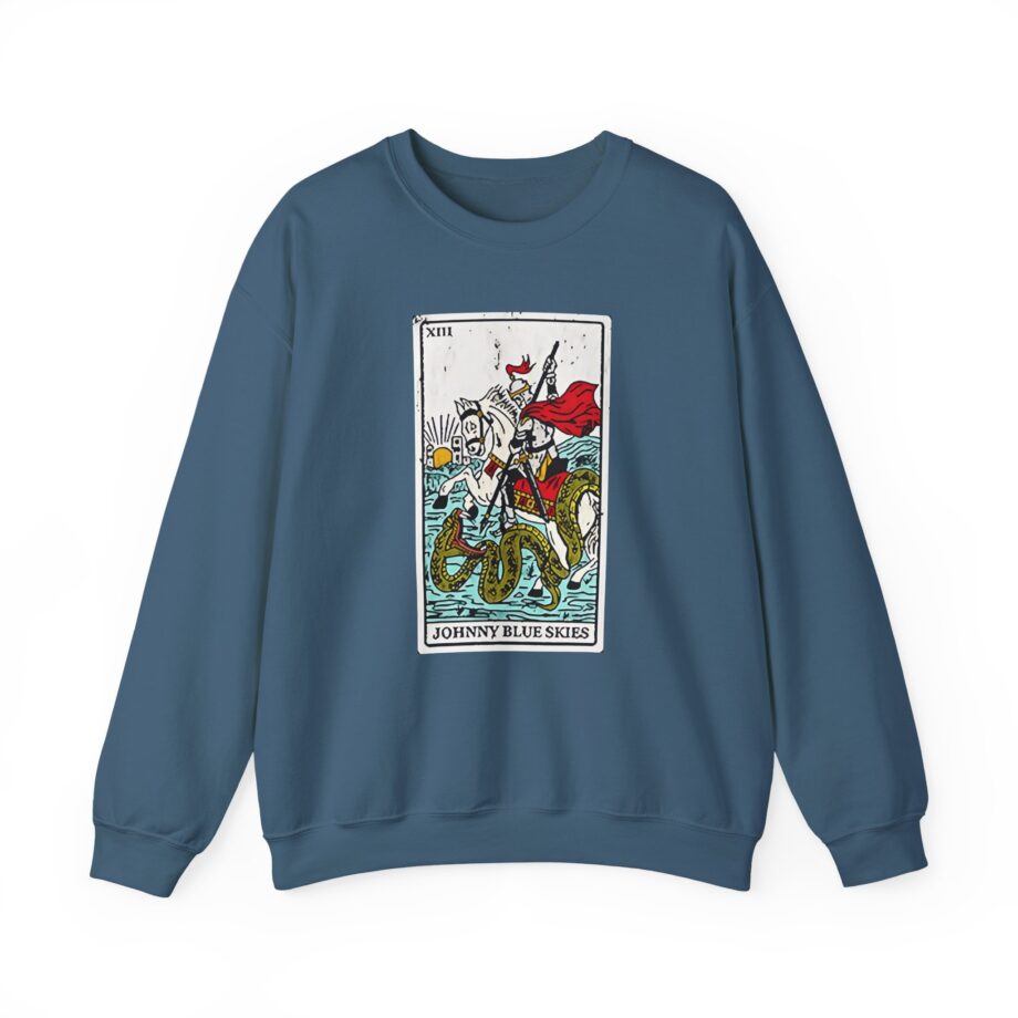 Sturgill Simpson Death Card Unisex Heavy Blend™ Crewneck Sweatshirt