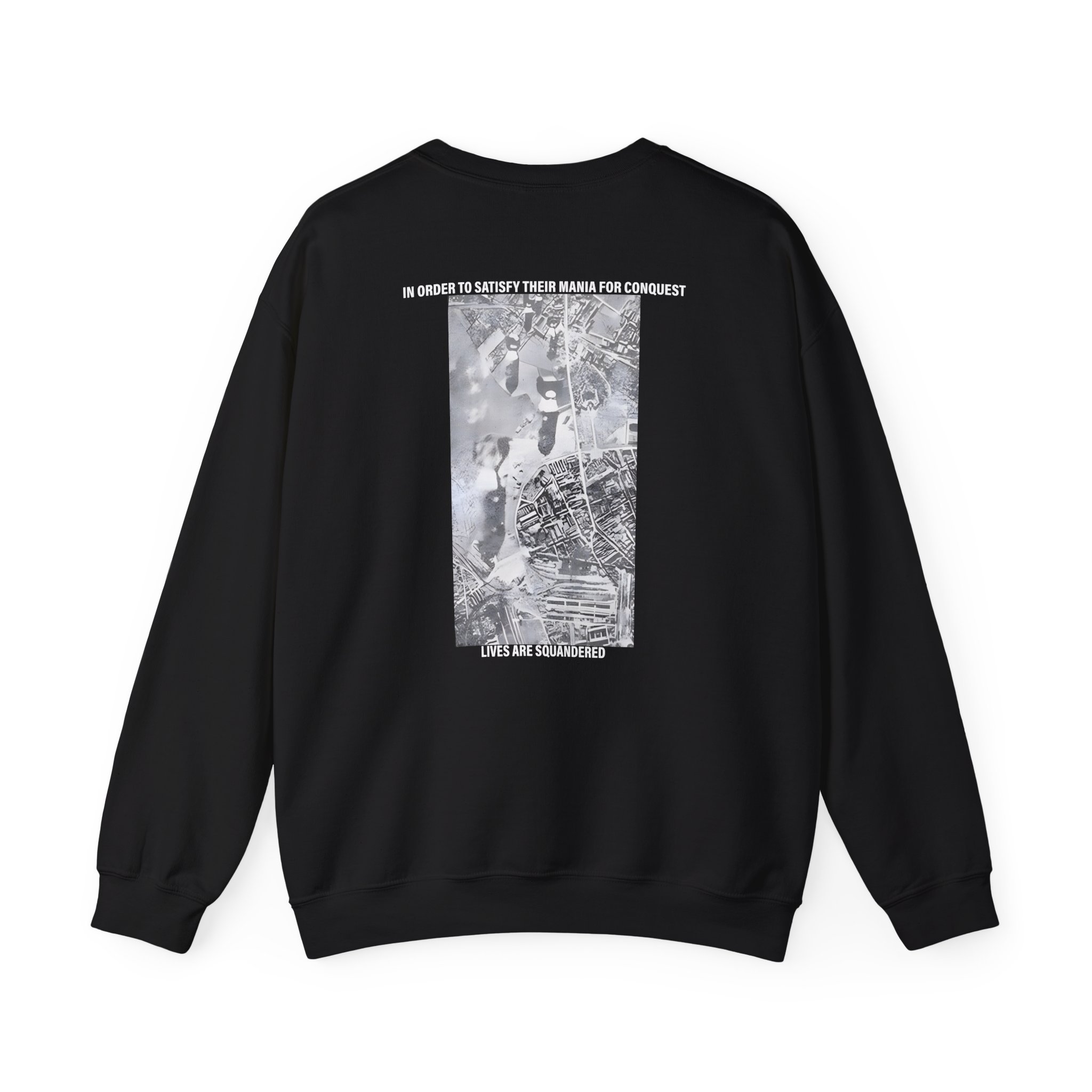Discharge Why? Unisex Heavy Blendâ„¢ Crewneck Sweatshirt