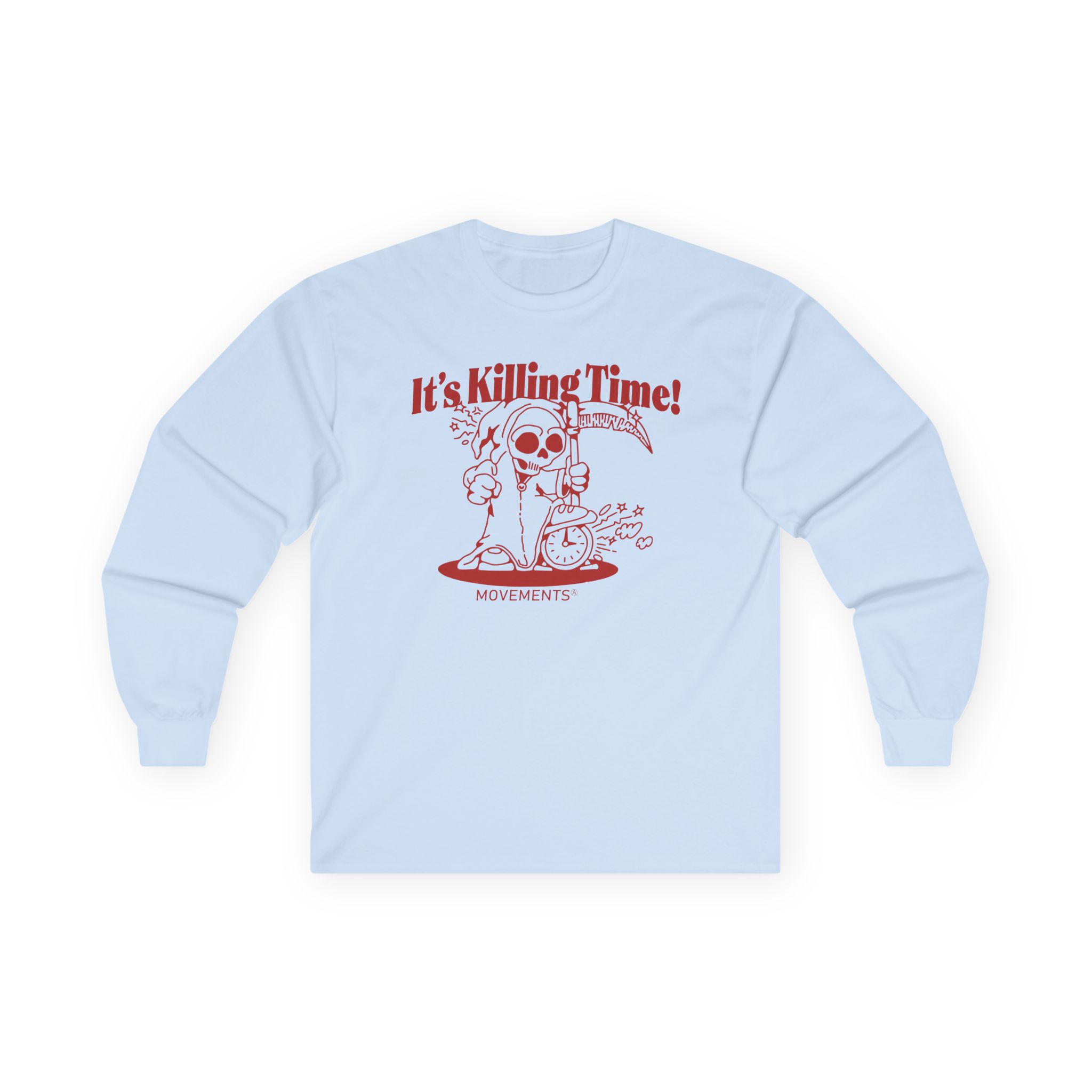 Movements Killing Time Unisex Ultra Cotton Long Sleeve Tee