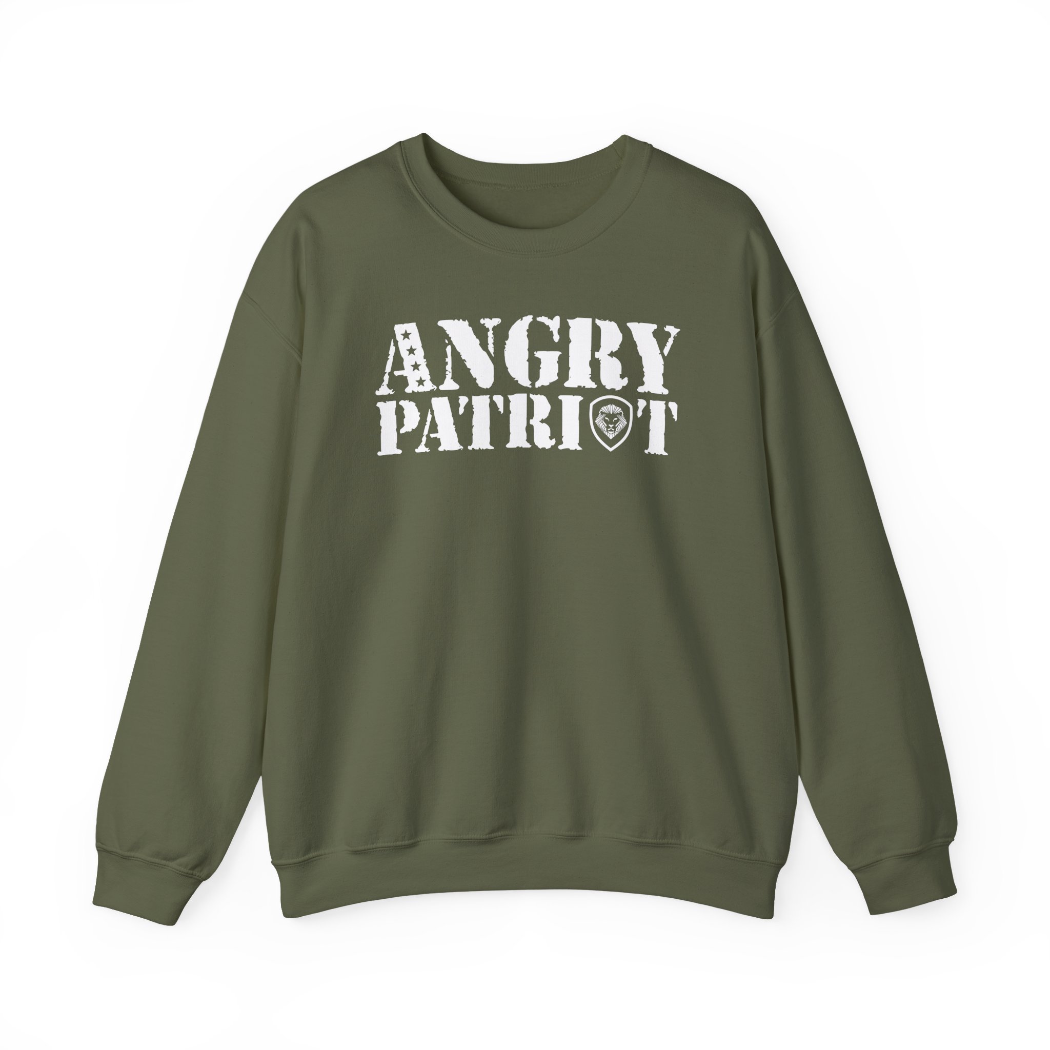 Valuetainment Angry Patriot Unisex Heavy Blendâ„¢ Crewneck Sweatshirt